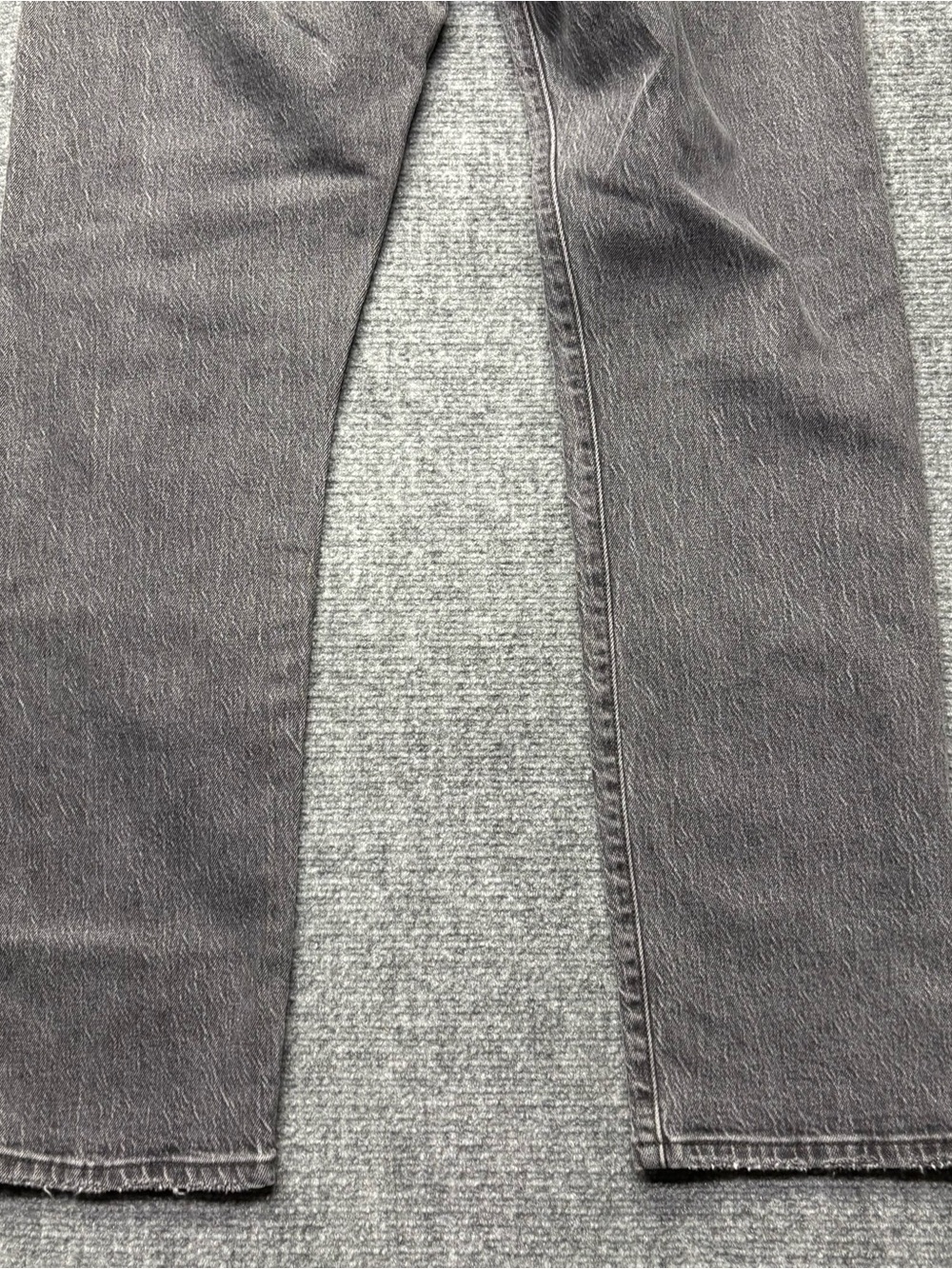 Levis Premium 501 Jeans Womens 29x30 Black Straight Button Fly Big E NEW - Picture 14 of 14